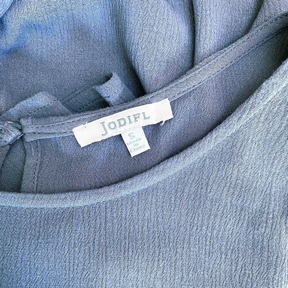 Jodifl Empire Waist Top Shirt Floral Lace Summer - Picture 5 of 7